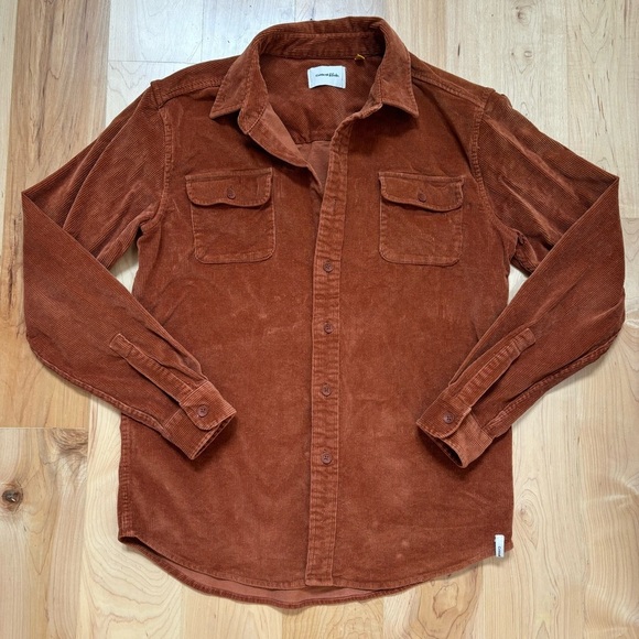 The Critical Slide Lazy Boy Long-Sleeve Shirt Corduroy Shacket - Picture 1 of 10